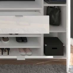 Best Flur Möbelblock kompakt 152x193x34 cm - Ejulia (dreiteilig) Garderoben