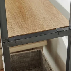 Clearance Flur Regal Garderobe mit zwei Kleiderstangen - Vilettra Garderoben