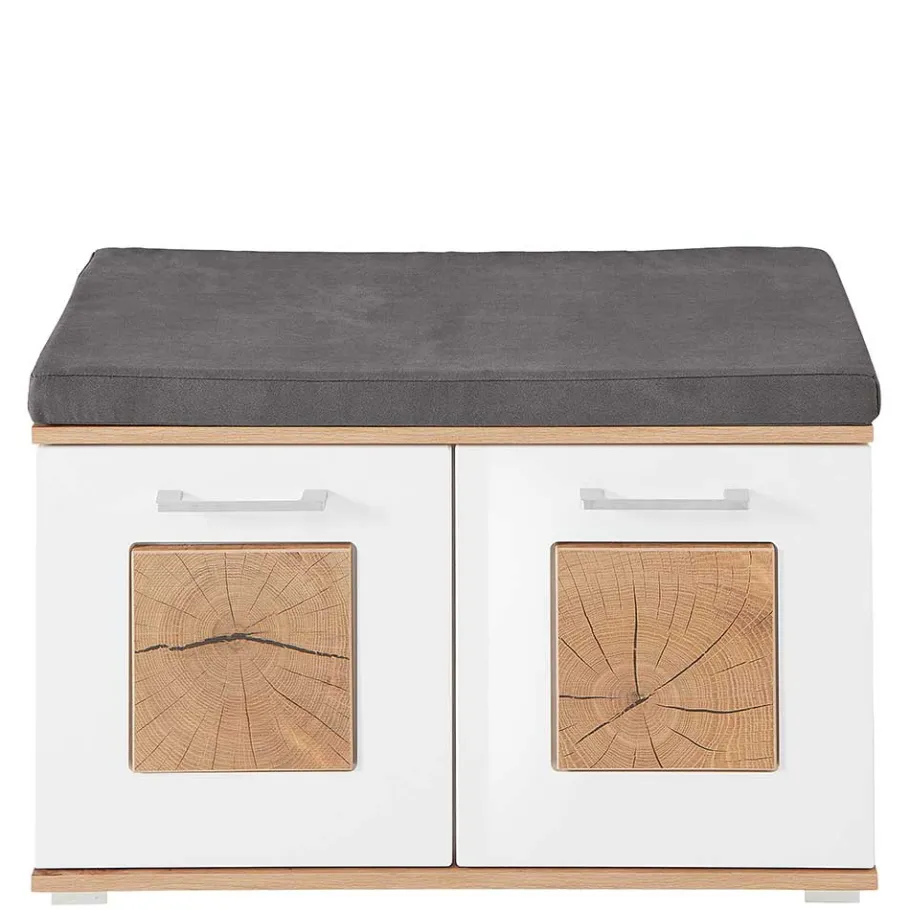 Outlet Flurbank für Schuhe 2-türig - Cluster Sitzbank