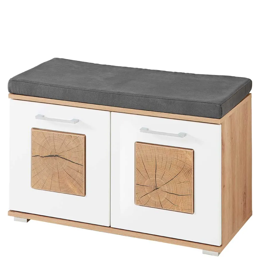 Outlet Flurbank für Schuhe 2-türig - Cluster Sitzbank