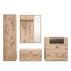 Best Flureinrichtung Komplettset modern - Vapposia (vierteilig) Garderoben