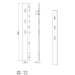 Flurmöbel Kombi modern - Cooking (dreiteilig) Garderoben