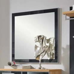 Online Flurmöbel Set Lalaika in Anthrazit Glas beschichtet (dreiteilig) Garderoben