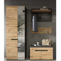 Best Flurmöbel Set modern - Norja (vierteilig) Garderoben