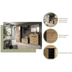 Best Flurmöbel Set modern - Norja (vierteilig) Garderoben