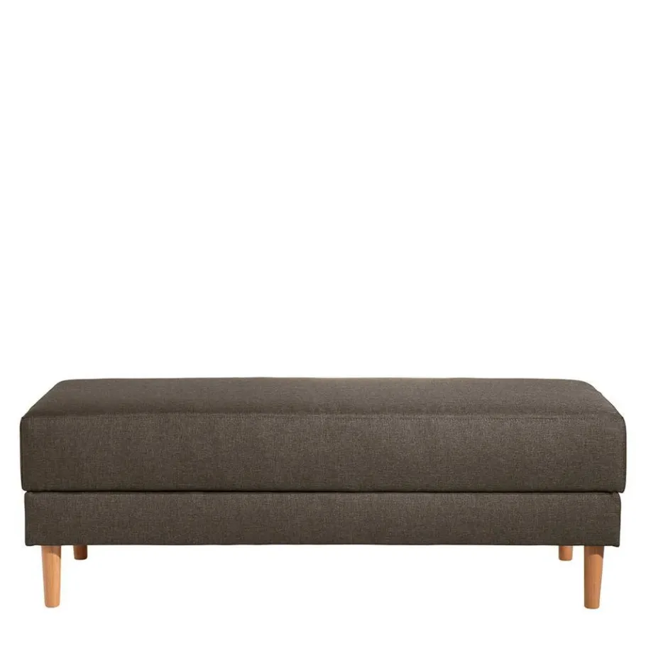Best Funktionsecksofa in Braun mit Erle - Iljona (zweiteilig) Betten|Sofas