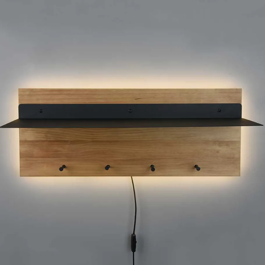 Best Garderobe mit indirekter Beleuchtung LED - Citrosca Garderoben