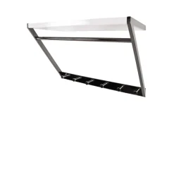 Clearance Garderobe Novo in Schwarz Weiß Garderoben