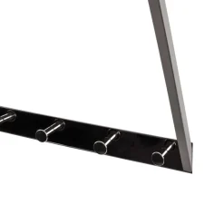 Clearance Garderobe Novo in Schwarz Weiß Garderoben