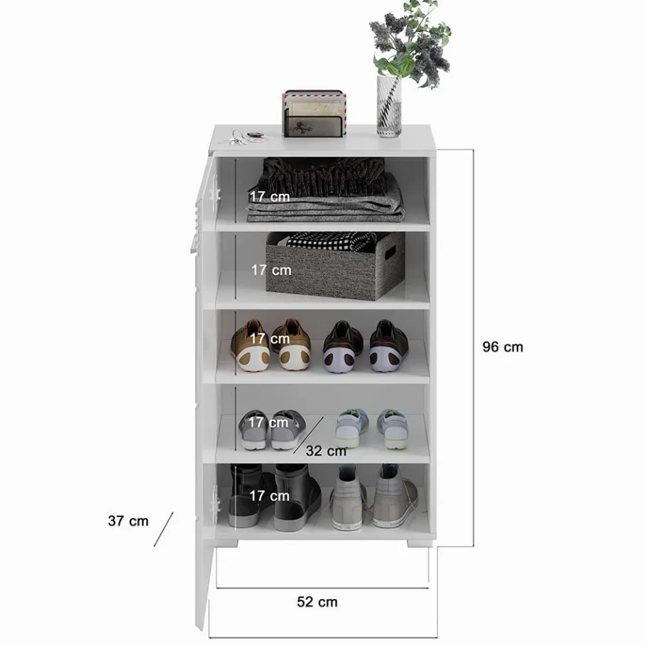 Best Garderobenmöbel Block Set - Sumatra (fünfteilig) Garderoben