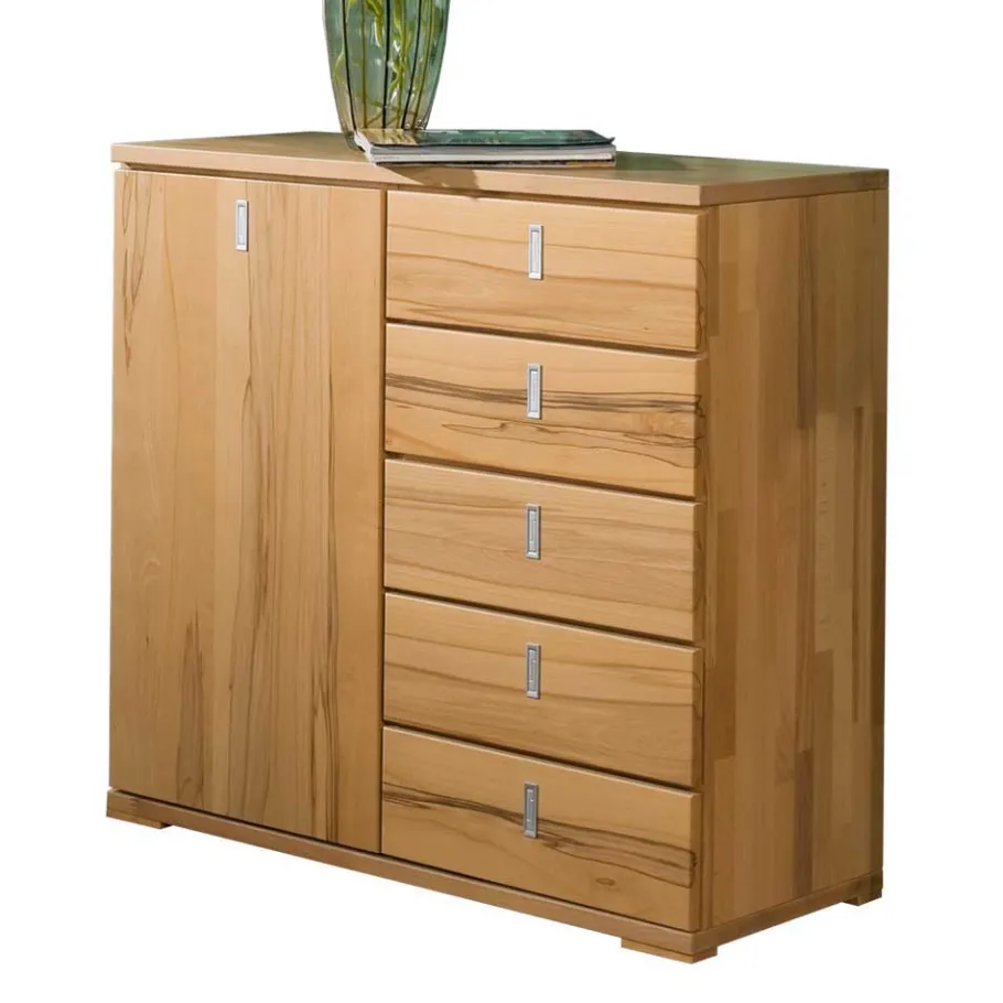 Sale Garderobenmöbel Set Wislama aus Kernbuche (dreiteilig) Garderoben