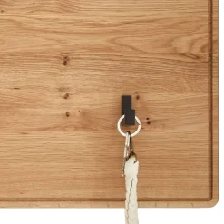 Best Garderobenpaneel aus Wildeiche und Metall - Darcona Garderoben