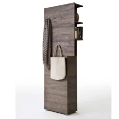 Sale Garderobenset Badija in Anthrazit Wenge Braun (dreiteilig) Garderoben