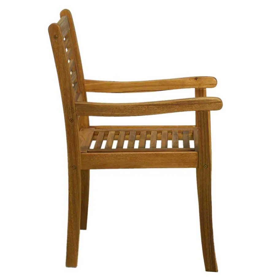 Sale Garten Sitzgruppe aus Massivholz - Uratenda (fünfteilig) Sitzgruppe