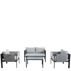 Sale Garten Sofa & Sessel & Sofatisch - Seymean (vierteilig) Sitzgruppe
