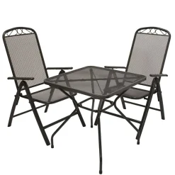 Sale Garten Tisch & zwei Klappsessel - Citro (dreiteilig) Sitzgruppe