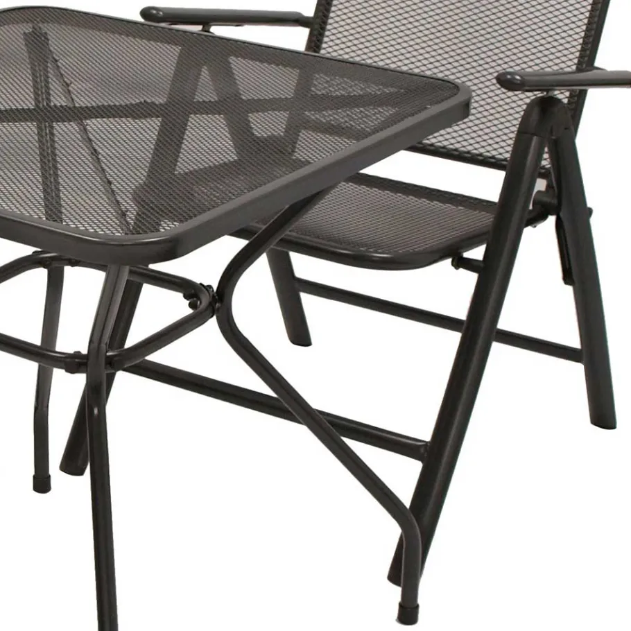 Sale Garten Tisch & zwei Klappsessel - Citro (dreiteilig) Sitzgruppe