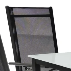 Sale Gartentisch & vier Hochlehner Set - Barreras (fünfteilig) Sitzgruppe