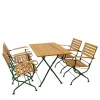 Best Gartentisch Essgruppe klappbar - Galazo (fünfteilig) Sitzgruppe