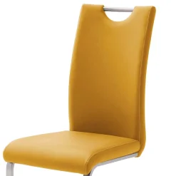 Sale Gelbe Stühle für Esszimmer Carismata als Freischwinger (4er Set) Sessel|Stühle