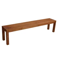 Sale Geölte Eukalyptus Garten Bank Franc ohne Lehne Sitzbank