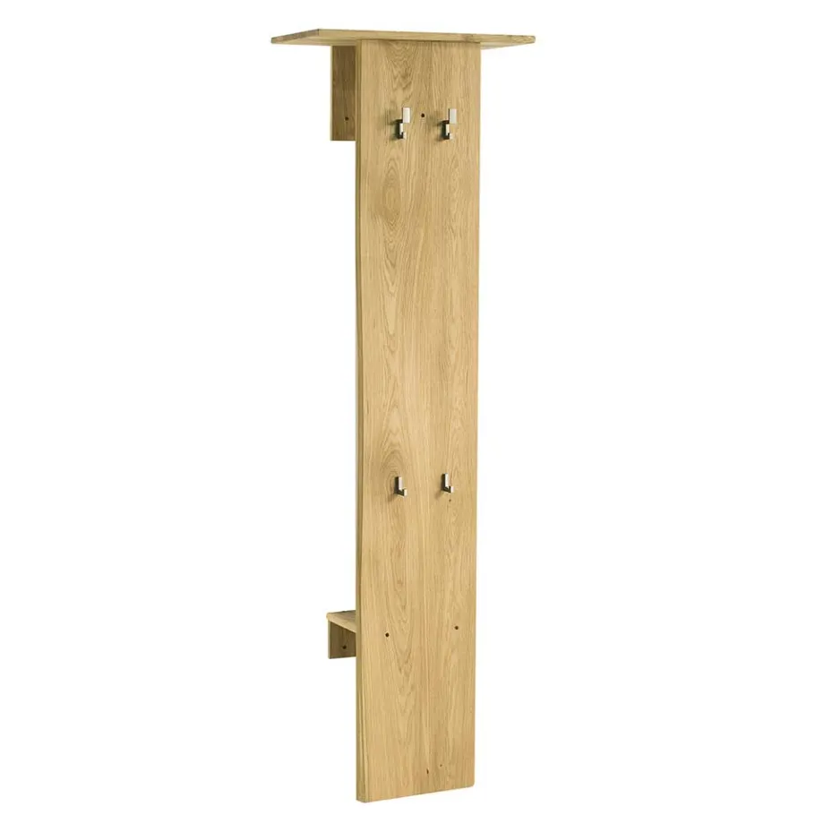 Clearance Geölte Holzgarderobe aus Eiche massiv - Avidora Garderoben