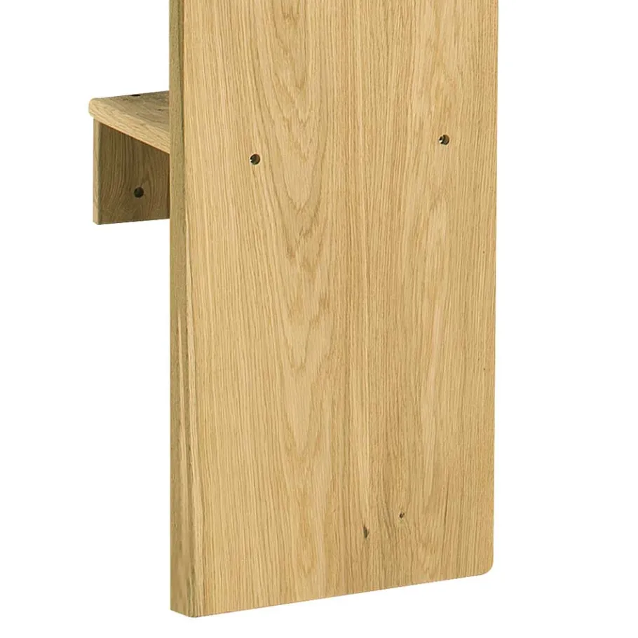 Clearance Geölte Holzgarderobe aus Eiche massiv - Avidora Garderoben
