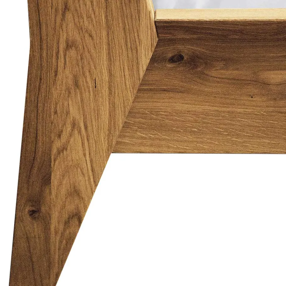 Clearance Geöltes Wildeiche Bettgestell in vier Größen - Hardus I Betten