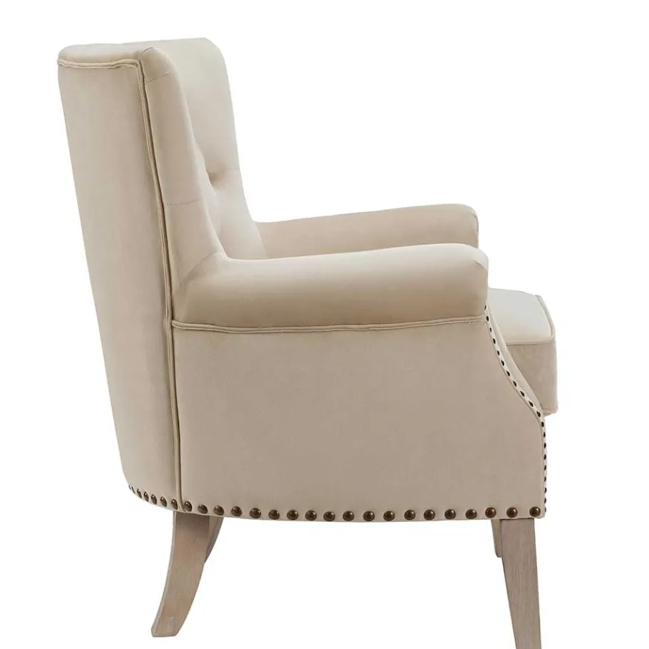 Sale Gemütlicher Polstersessel in Beige - Halolas Sessel