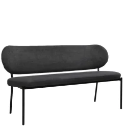 Best Gepolsterte Esstischbank in Dunkelgrau - Julisk Sitzbank