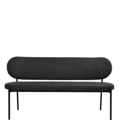 Best Gepolsterte Esstischbank in Dunkelgrau - Julisk Sitzbank