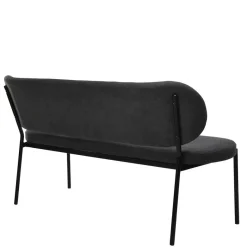 Best Gepolsterte Esstischbank in Dunkelgrau - Julisk Sitzbank