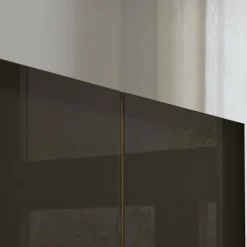 Outlet Glasfront-Kleiderschrank mit fünf Türen - Hung Kleiderschränke|Schränke