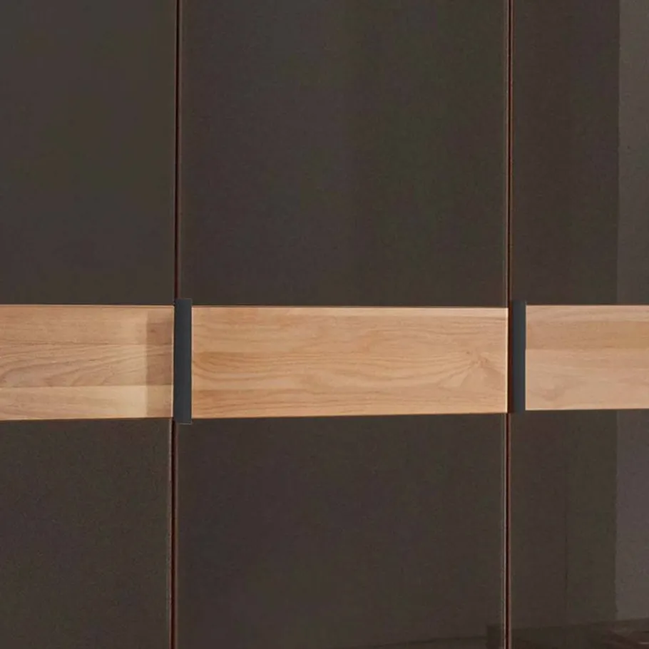 Outlet Glasfront-Kleiderschrank mit fünf Türen - Hung Kleiderschränke|Schränke