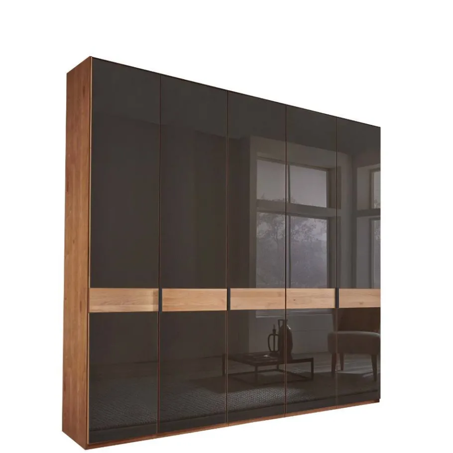 Outlet Glasfront-Kleiderschrank mit fünf Türen - Hung Kleiderschränke|Schränke