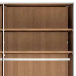 Outlet Glasfront-Kleiderschrank mit fünf Türen - Hung Kleiderschränke|Schränke