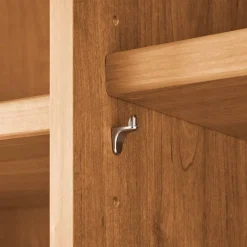 New Glasfront-Schlafzimmerschrank in Dunkelbraun - Hung Kleiderschränke|Schränke