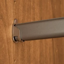 New Glasfront-Schlafzimmerschrank in Dunkelbraun - Hung Kleiderschränke|Schränke