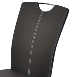 Best Glastisch & Freischwinger Stühle - Zaparony (fünfteilig) Sitzgruppe