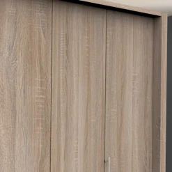 Sale Gleittüren-Kleiderschrank mit vier Schubladen - Zayun Kleiderschränke