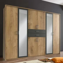 Best GroĂer Kleiderschrank 270 cm mit acht TĂŒren - Ayla KleiderschrĂ€nke|SchrĂ€nke