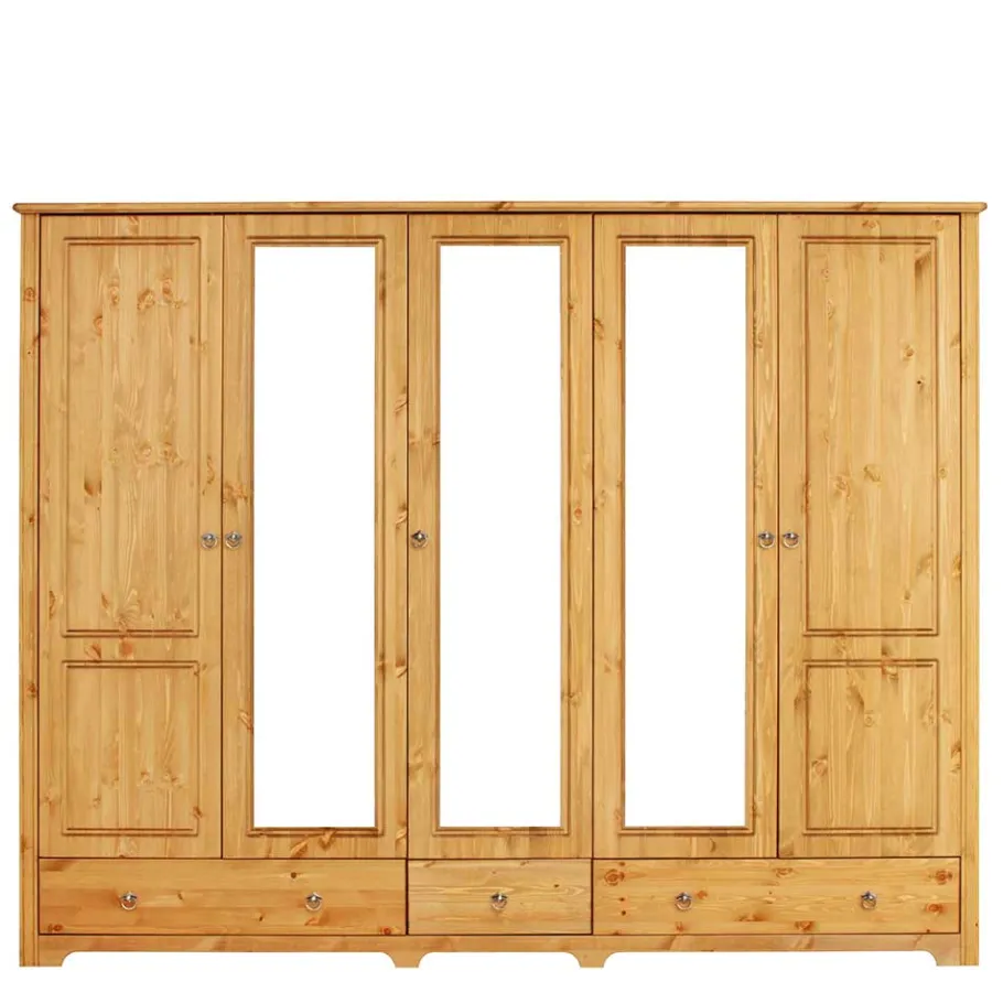 Großer Schlafzimmerschrank in Natur - Imressa Kleiderschränke