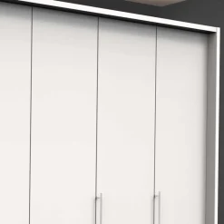 New Großer Schrank für Bekleidung in Weiß - Donpiave Kleiderschränke|Schränke