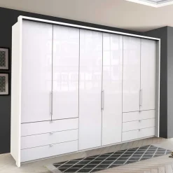 New Großer Schrank fürs Schlafzimmer in Weiß - Dolienca Kleiderschränke