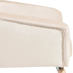 Sale Heller Sessel in Creme Samtvelours - Agnesco Sessel