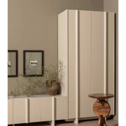 Sale Hellgraues TV Board 4-türig - Glamoure Tv & Hifi-Möbel|Lowboards