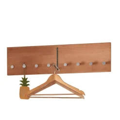 Sale Hängegarderobe aus Buche Massivholz und Metall - Shimousa Garderoben