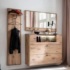 Best Hängende Dielenmöbel im Set - Vapposia (dreiteilig) Garderoben