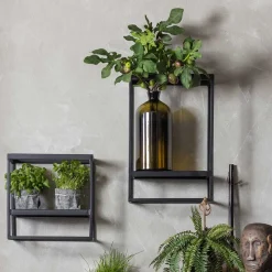 Best Hängende Regale in Schwarz - Heliawa (2er Set) Regale