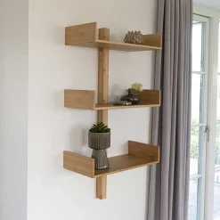 Best HĂ€ngendes Designregal mit drei Ablagen - Jefferson Regale